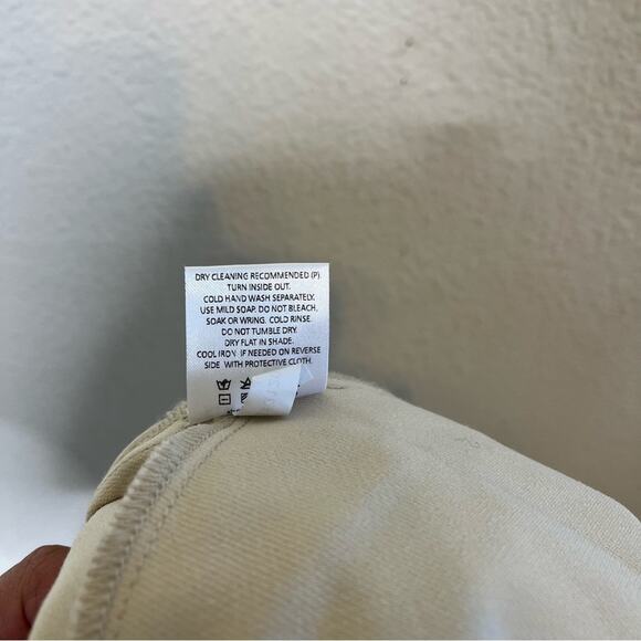 NWT Shona Joy Irena High Waisted Tailored Pant Bone Womens Size 10 - Picture 11 of 12